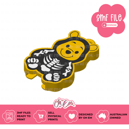 3D Print Files | Skelly Bear