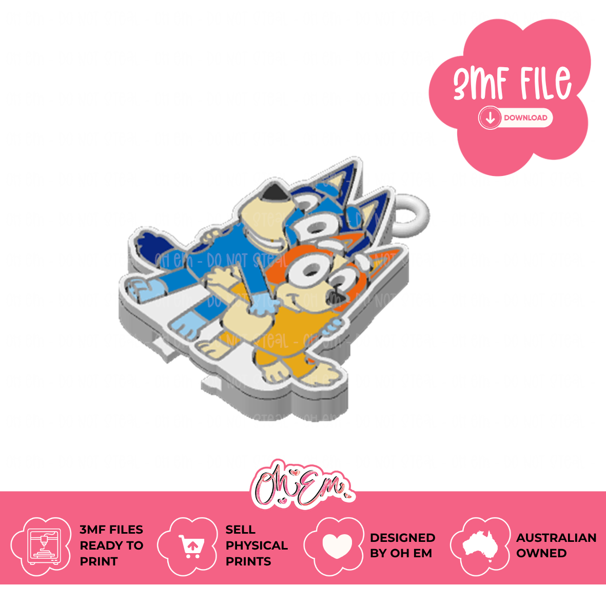 3D Print Files | Blue Dog Sisters