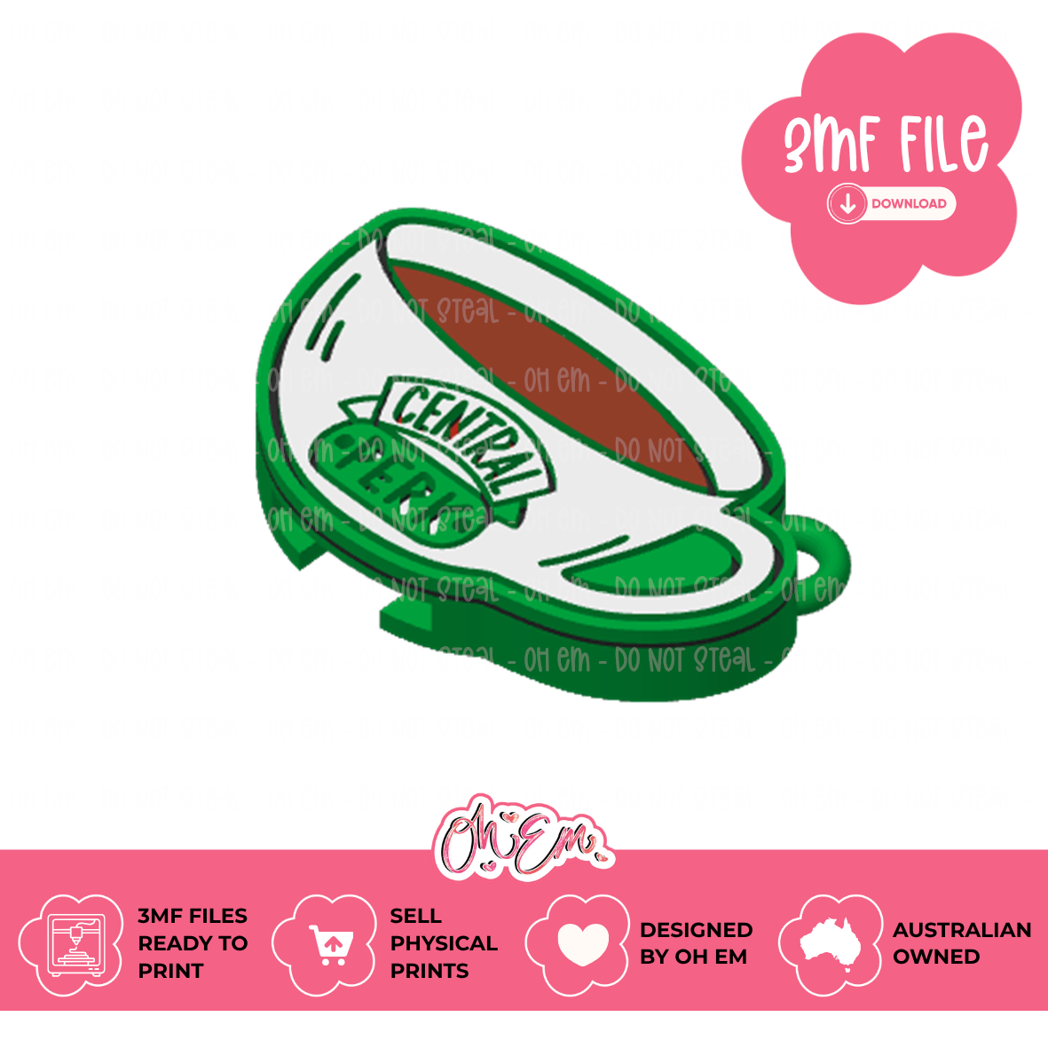 3D Print Files | Central Perk