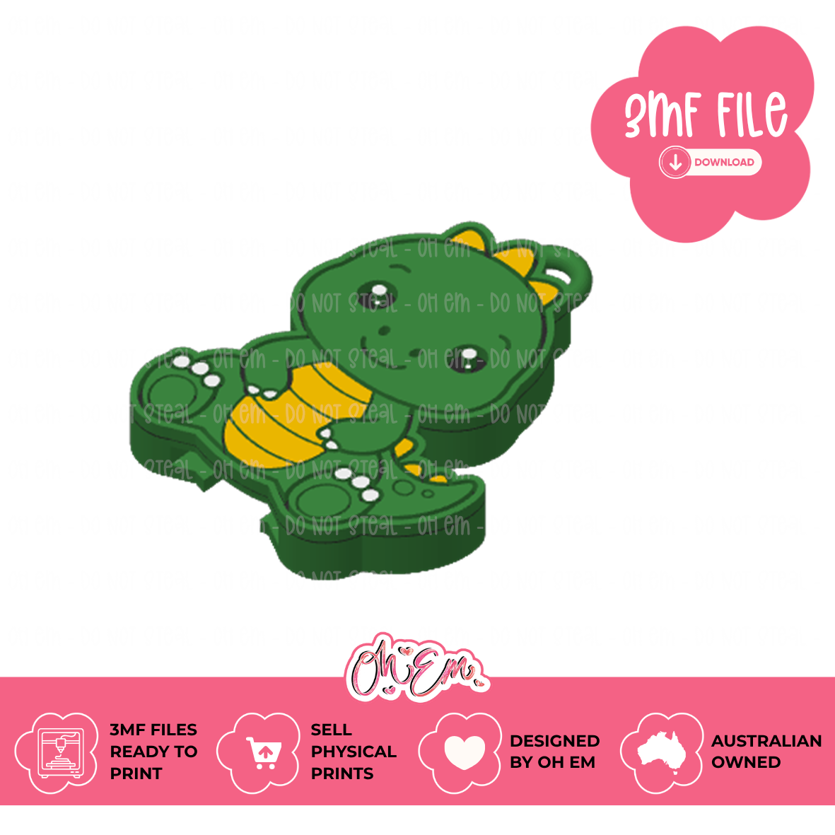 3D Print Files | Dino