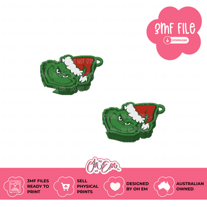 3D Print Files | Christmas Grouch