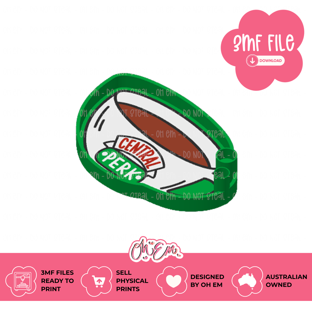 3D Print Files | Central Perk