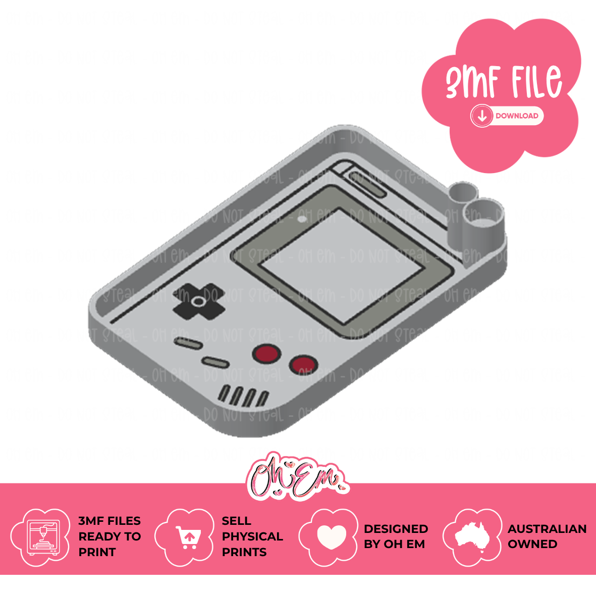 3D Print Files | Game Device