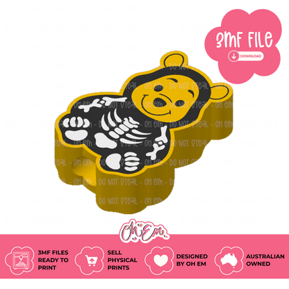 3D Print Files | Skelly Bear