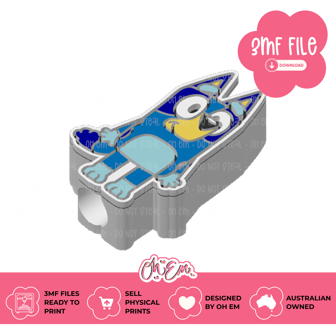 3D Print Files | Blue Dog Sisters