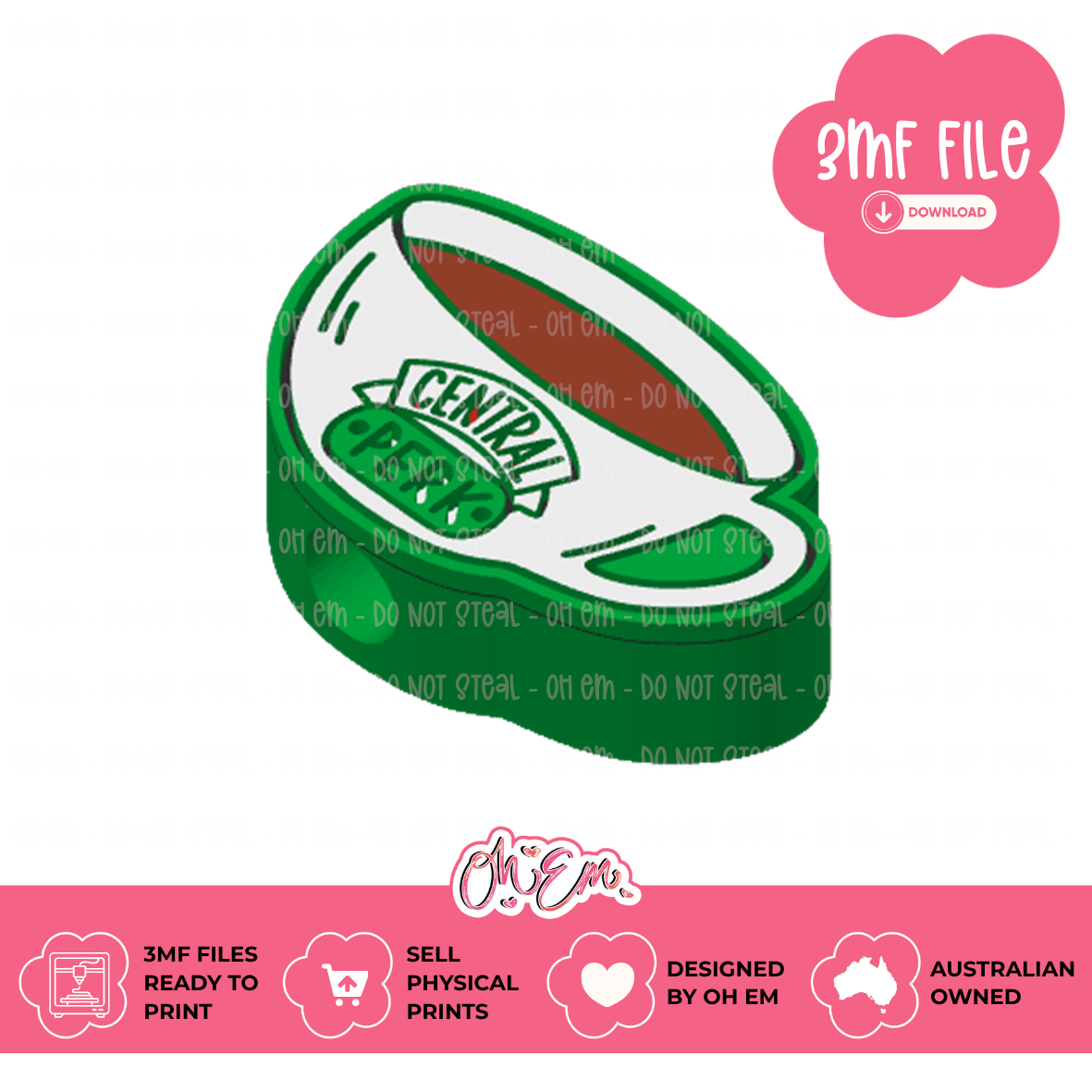 3D Print Files | Central Perk