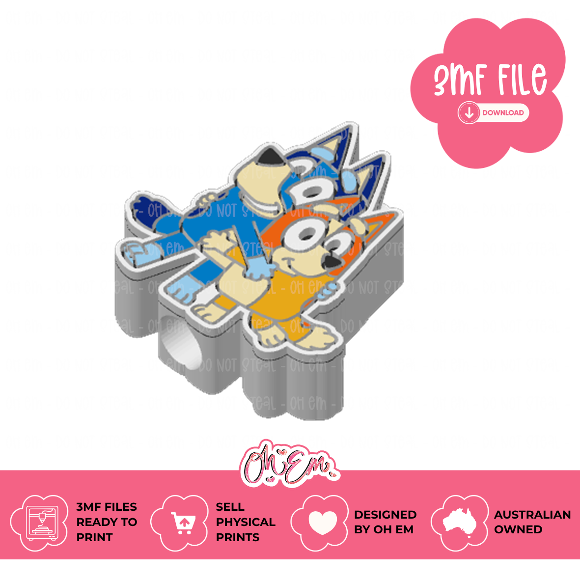 3D Print Files | Blue Dog Sisters