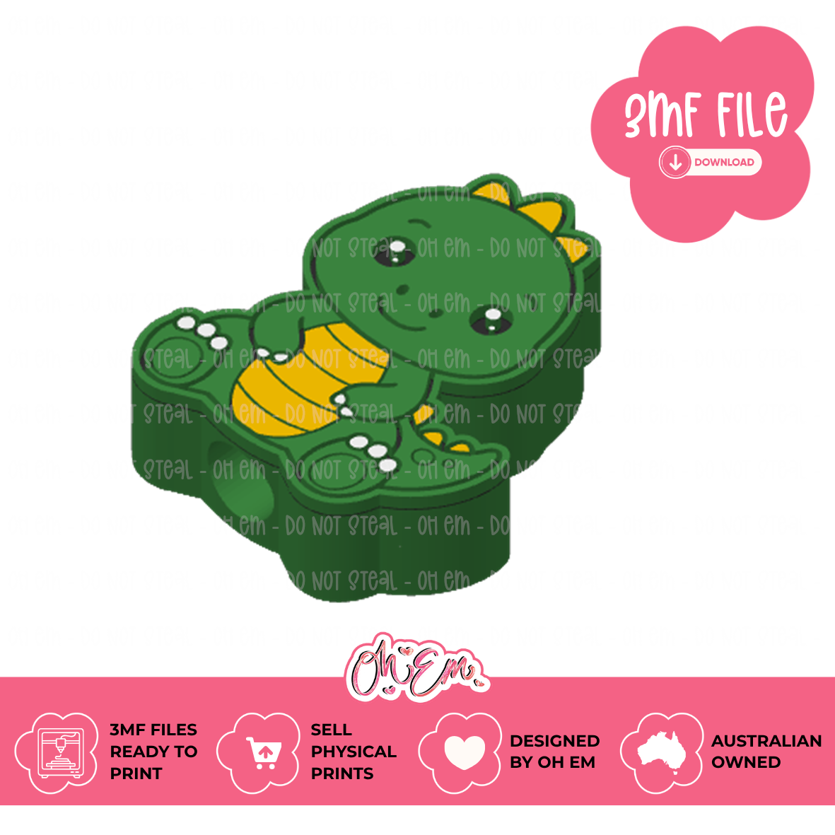 3D Print Files | Dino