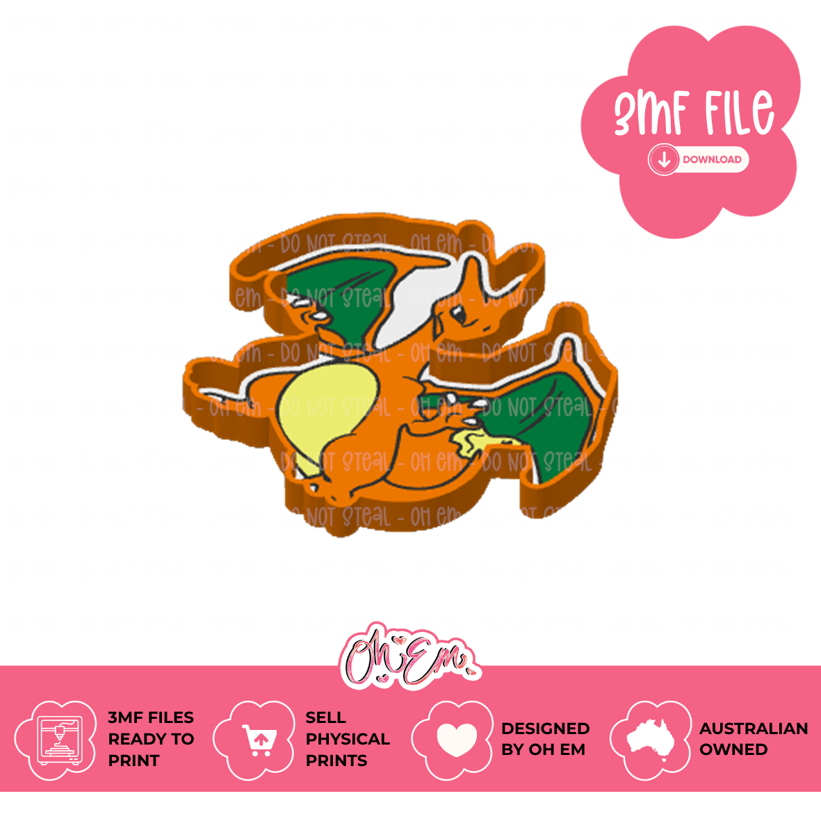3D Print Files | Orange Zard