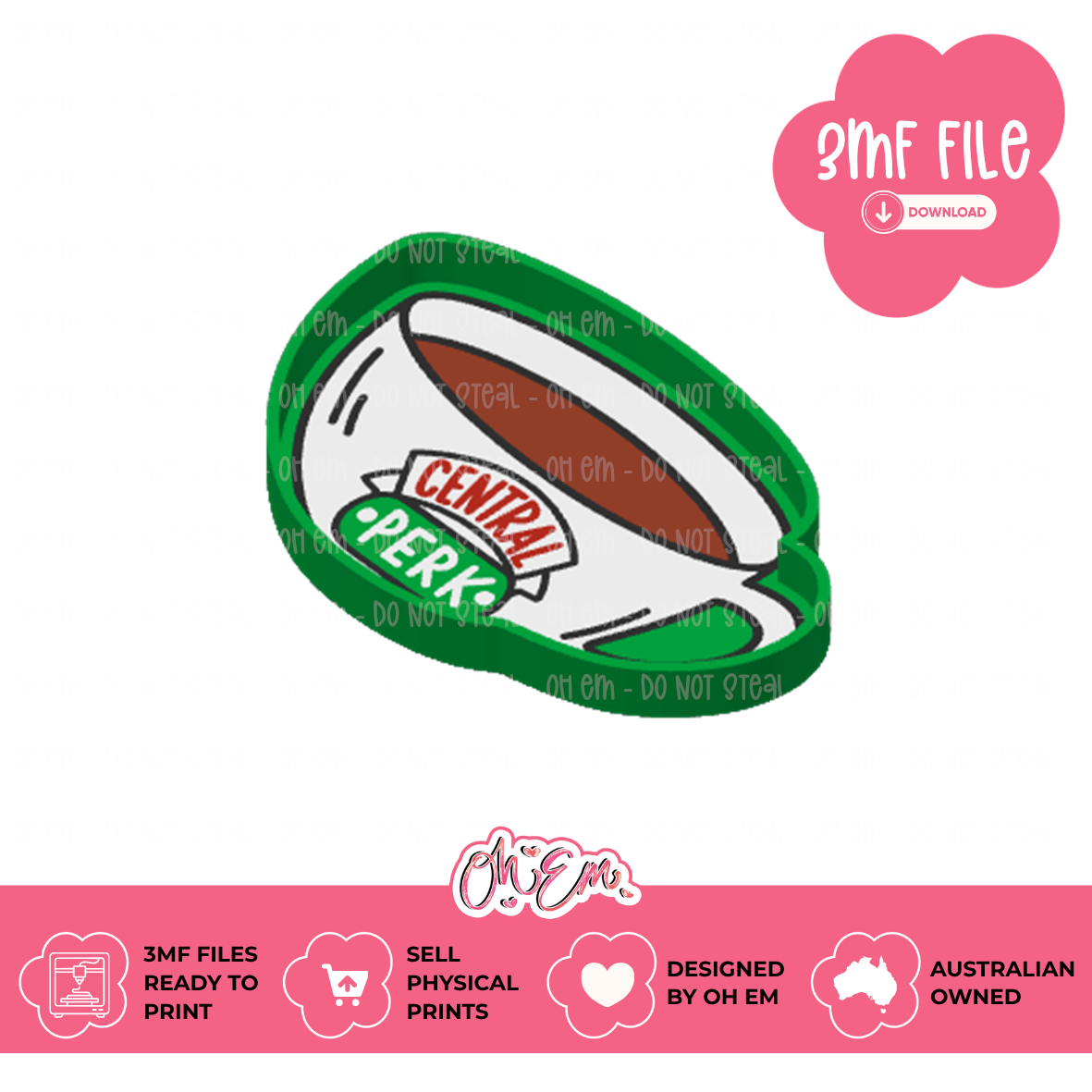 3D Print Files | Central Perk