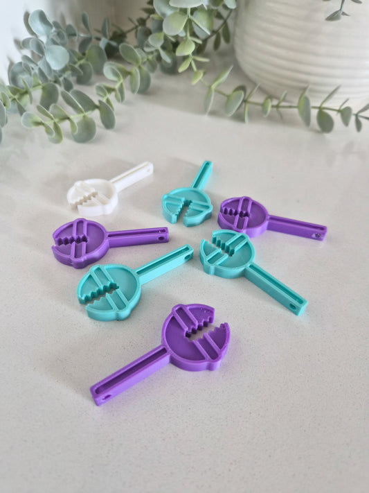 Lollipop Opener Keychain